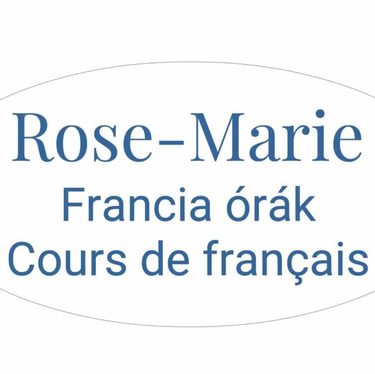 Rose-Marie francia órák - cours de français logo