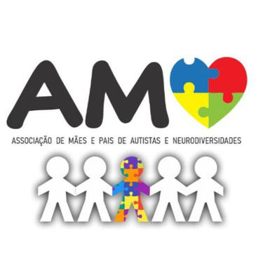 AMO ASSOCIAÇÃO DE MÃES E PAIS DE AUTISTAS E NEURODIVERSIDADES logo