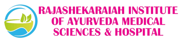Rajashekaraiah Institution of Ayurveda and Medical Sciences and Hospital logo