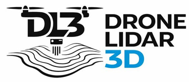 Drone LiDAR 3D logo