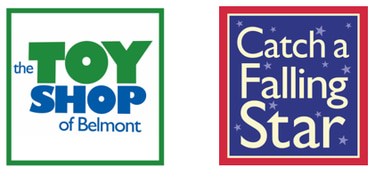 Toy Shop of Belmont and Catch a Falling Star Toys & Games logo