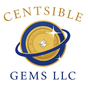 Centsible Gems assist you with appraisals of your collection and buying/selling coins and precious metals. logo