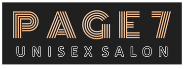 PAGE 7 UNISEX SALON logo