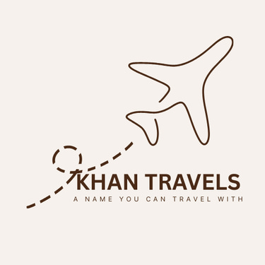 KHAN TRAVELS logo