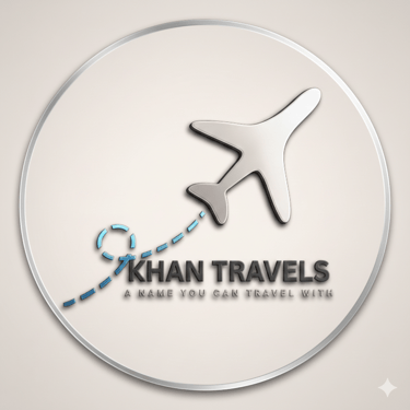 KHAN TRAVELS logo