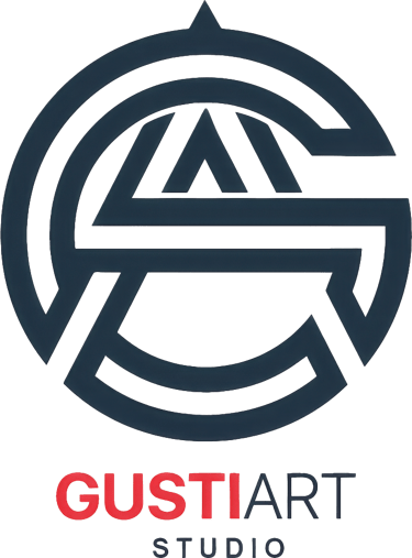 Gustiart Studio logo