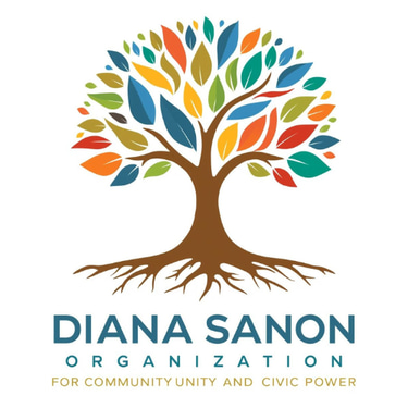 Diana Sanon Organization for Community Unity and Civic Power logo