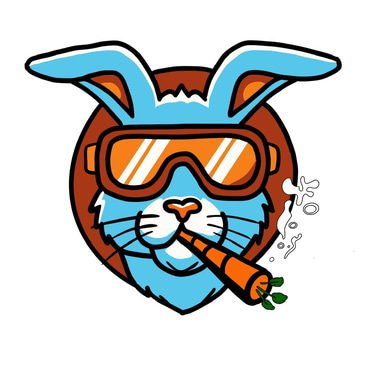Ice Glass Bunny logo