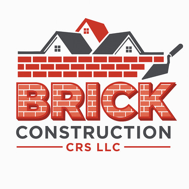 Brick construction logo