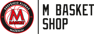 Mažeikių „M Basket“ parduotuvė logo