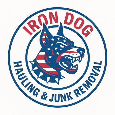 Iron Dog Hauling & Junk removal logo