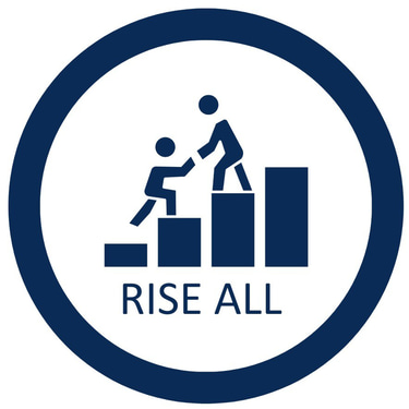 Rise-All Mentors logo