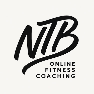 "Next Tier Body" "NTB Online Fitness Coaching" logo