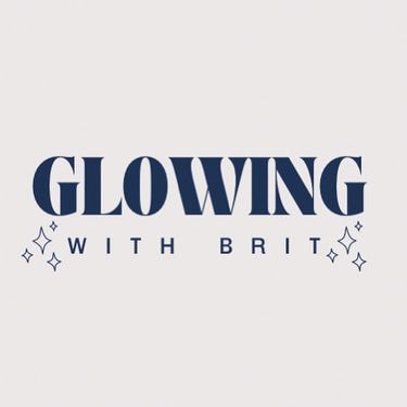 Glowing With Brit logo