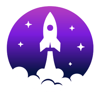 The Coding Rockets logo