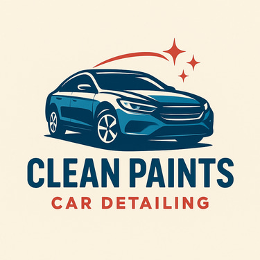 Clean paints car detailing logo