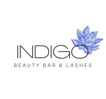 Indigo beauty bar and lashes logo