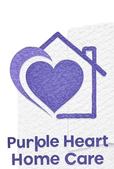 purple heart home care llc logo