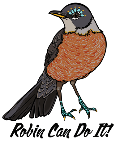 Robin Can Do It! logo