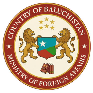 Baluchistan Ministry of Foreign Affairs logo