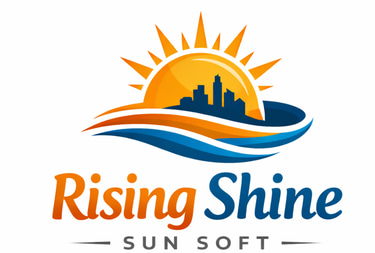 Rising Shine Sun Soft logo
