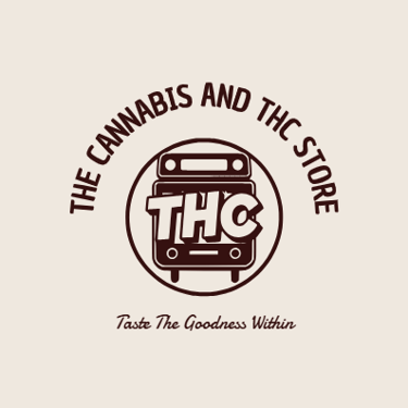 The  Cannabis and THC Bright Dispensary store logo