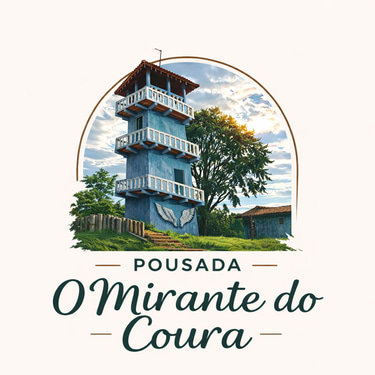 Pousada O Mirante do Coura logo