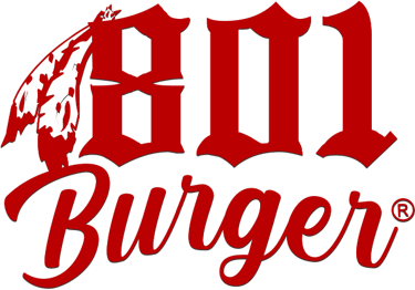 801 BURGER logo