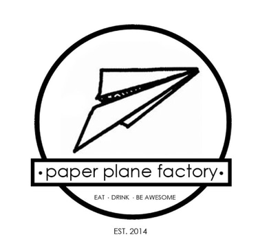 Paper Plane Factory Cafe logo