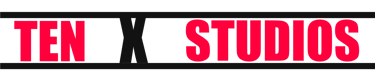Tenx Studios (Ten Shots Cinematic Universe) logo