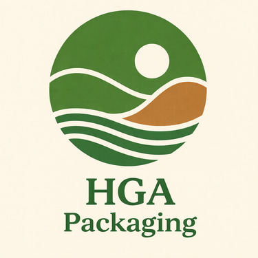 Eco land packaging logo