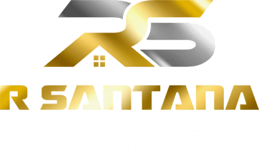 R SANTANA logo