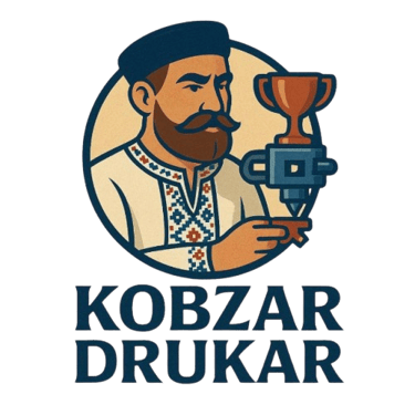 KOBZAR DRUKAR logo