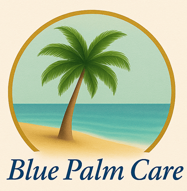Blue Palm Care logo