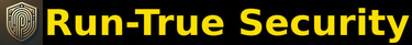 Run-True Security logo