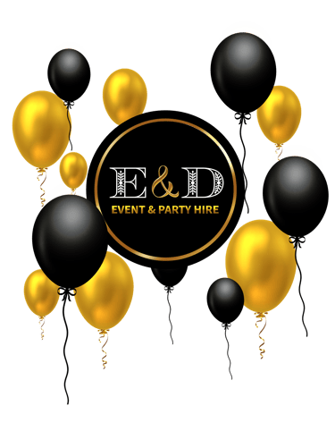 E & D Event & Party Hire logo