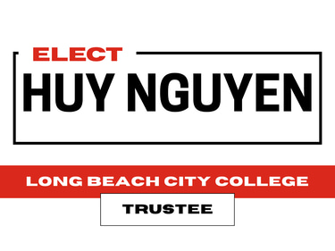Huy Nguyen for LBCCD Trustee 2026 logo