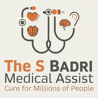 The Joyful Enterprise- S.Badri’s Medical Assist logo