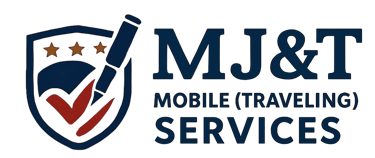 MJ&T Mobile (Traveling) Immigration forms filing, Notary Public and more logo