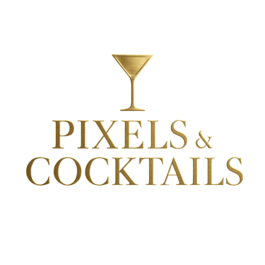 Pixels & Cocktails logo