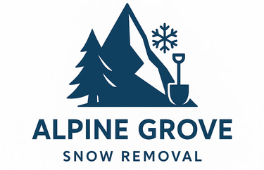 Alpine Grove Snow Removal logo
