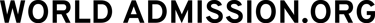 WORLD ADMISSION logo