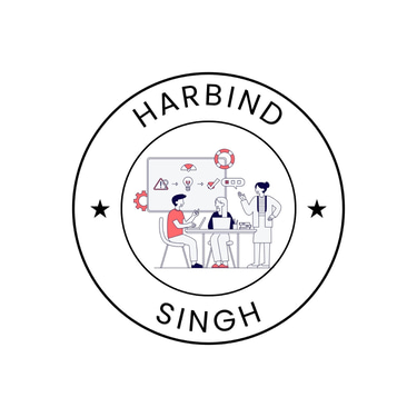 Harbind Singh logo
