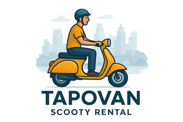 Tapovan Scooty rental logo