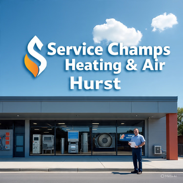 Service Champs Heating & Air Hurst logo