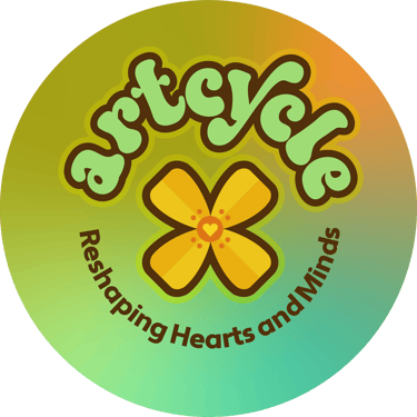 ArtCycle Junk Recycling Craft Workshops logo