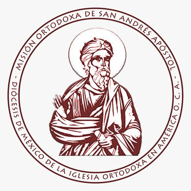 Misión San Andrés , Iglesia Ortodoxa en America logo