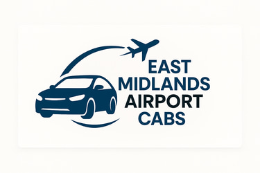 east midlands airport cabs logo