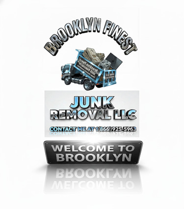 Brooklyn Finest trash an Junk Removal Services logo