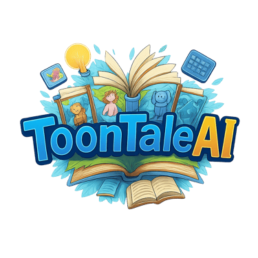 ToonTaleAI - Unleash your creativity with our AI tool for comics, storybooks, stickers and more! logo